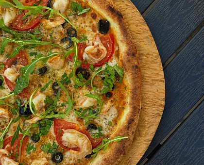 Molo Punta Licosa с креветками